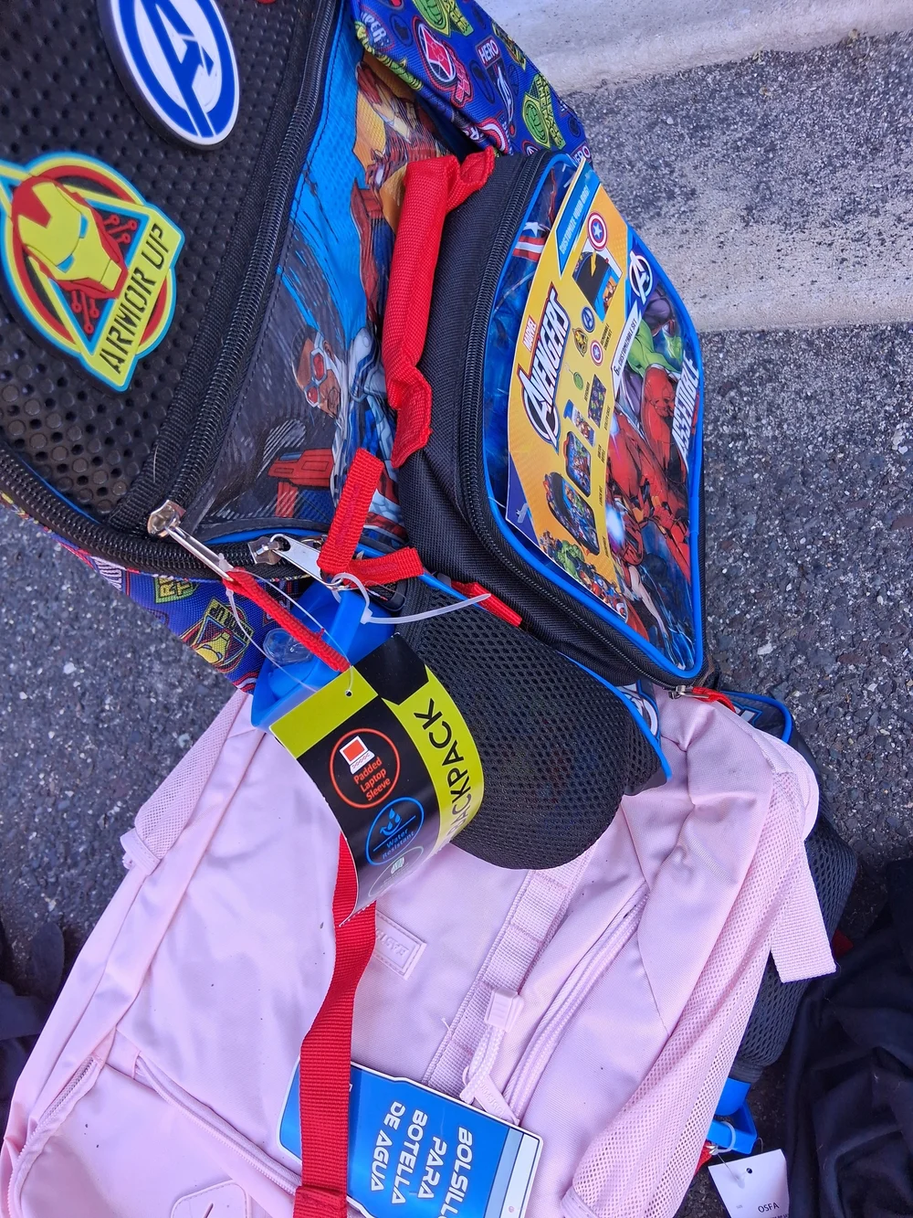 Marvel Avengers Kids Backpack - Blue/Red